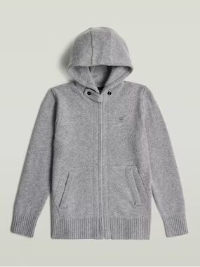 G-Star‎ Boys Rag Hooded Full Zip Knit